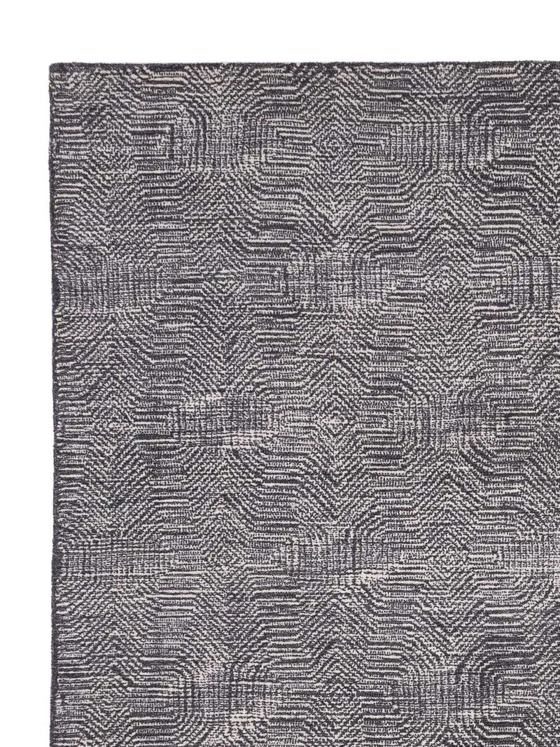 Designer Teppich 230x290cm - grau