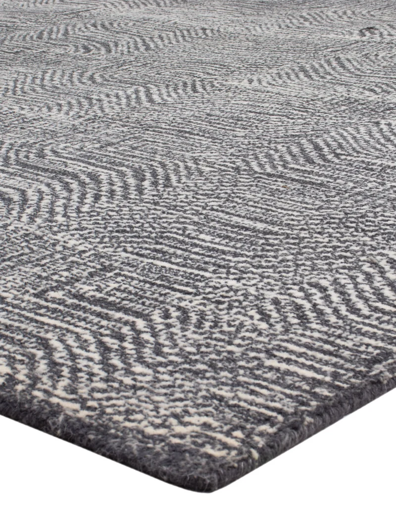 Designer Teppich 230x290cm - grau