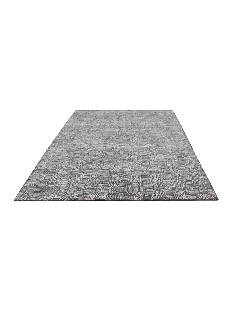 Designer Teppich 230x290cm - grau