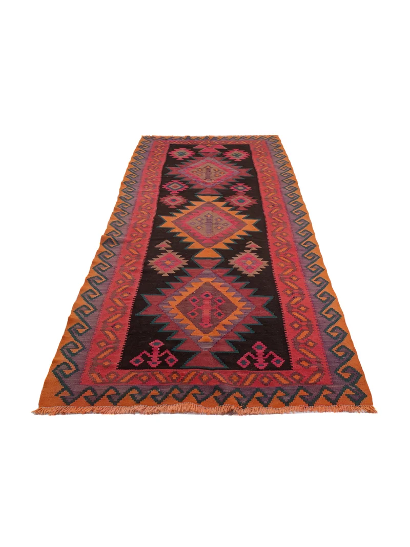 Kelim Teppich Old 150x360cm - rost