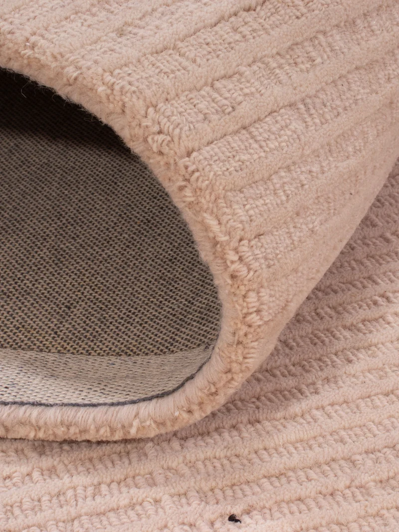 Wollteppich 240x306cm - beige