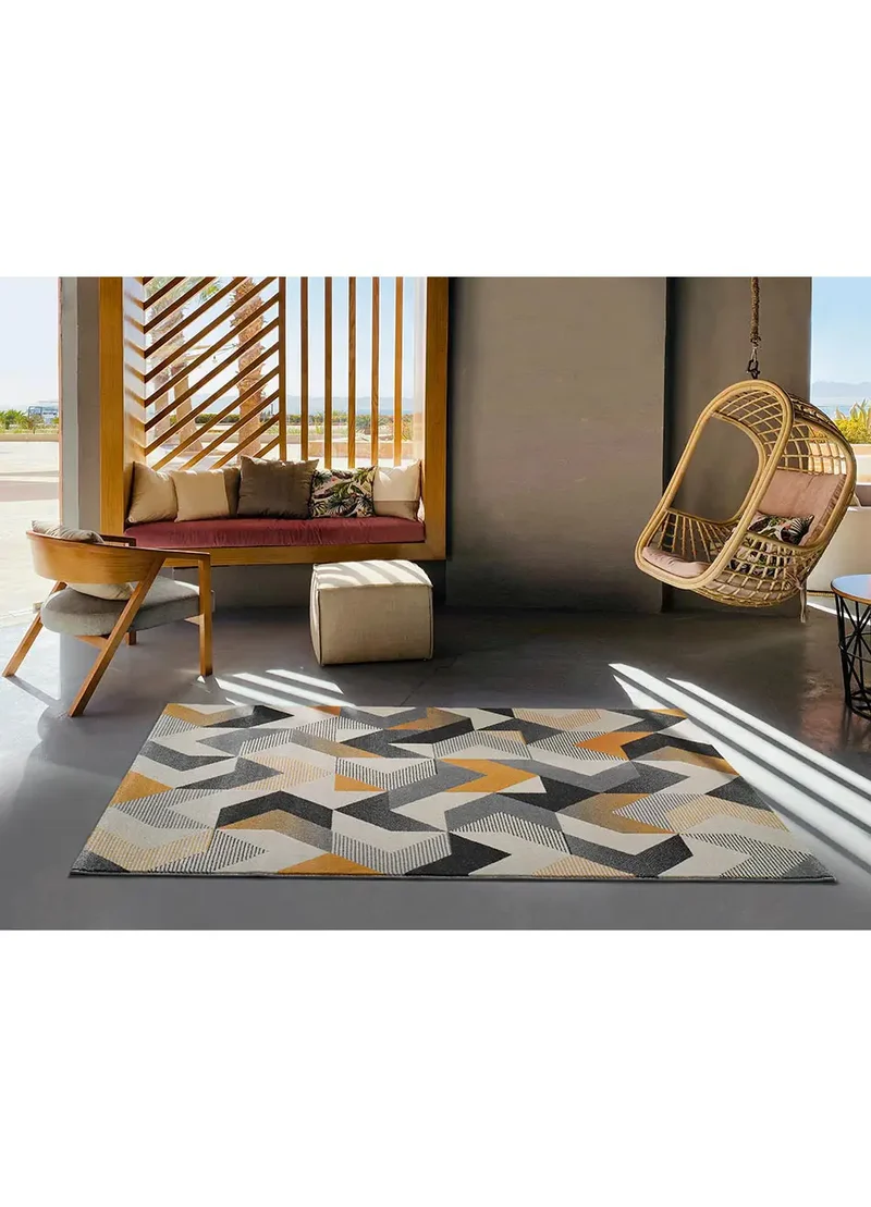 Alfombra geométrica Gladys 12184 Gris
