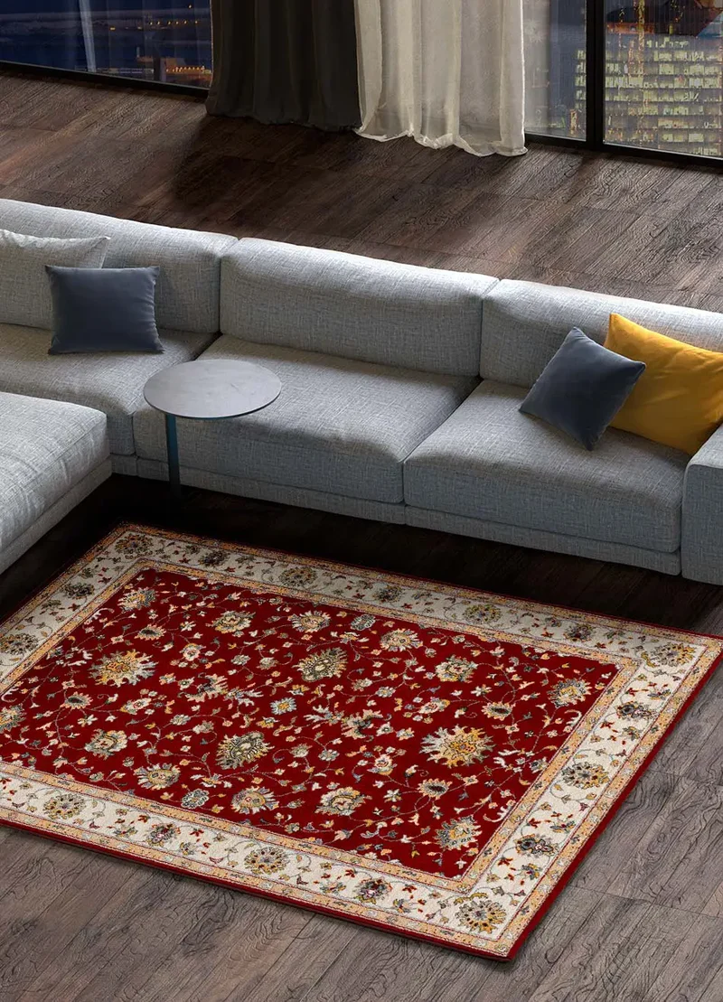 Alfombra vintage Classic 12505 Rojo