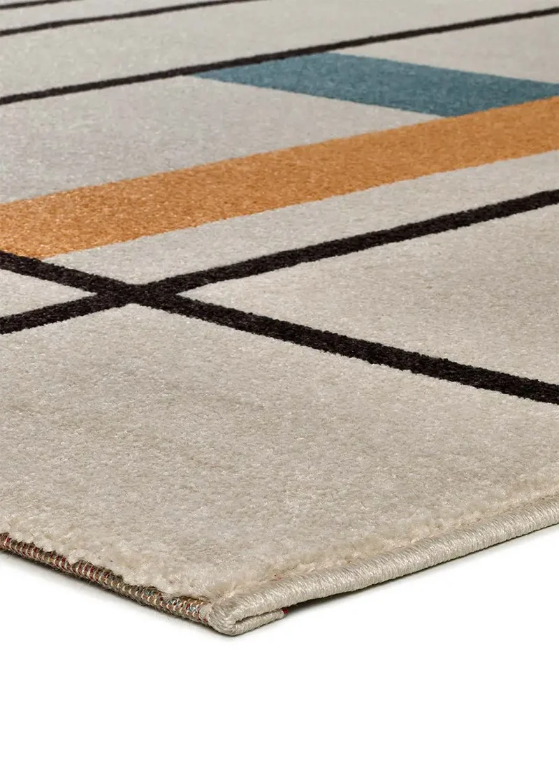 Alfombra geométrica Delta 12624 Multi