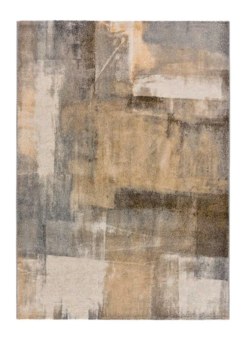 Alfombra abstracta Cream 12657 Beige
