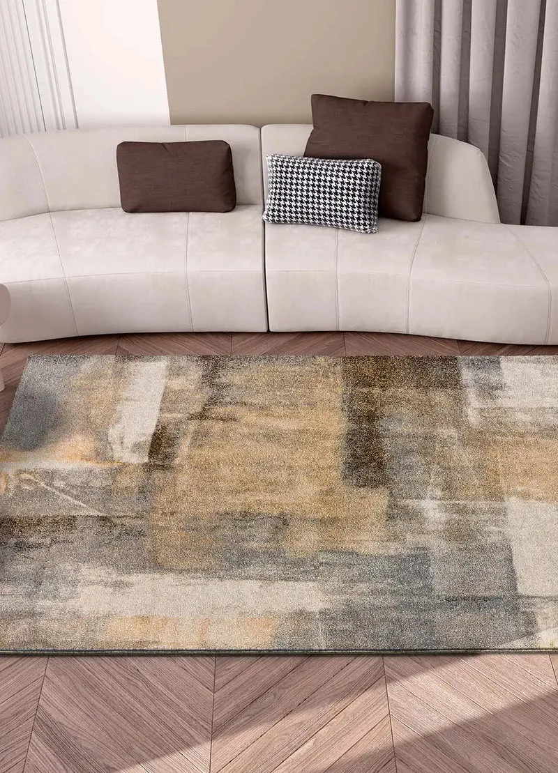 Alfombra abstracta Cream 12657 Beige