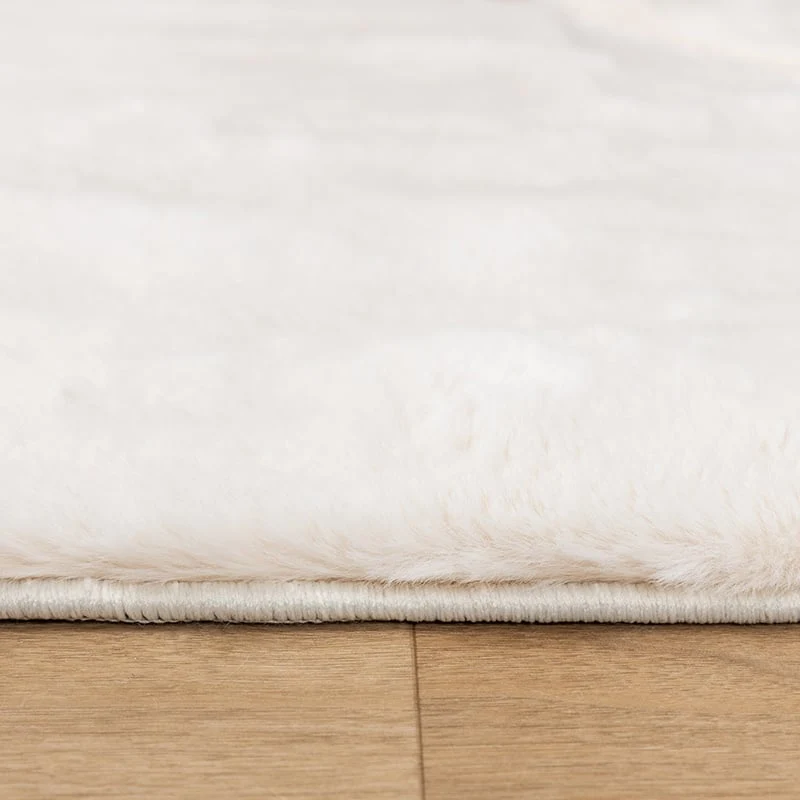 Hochflor Teppich - Carvy Curves Creme