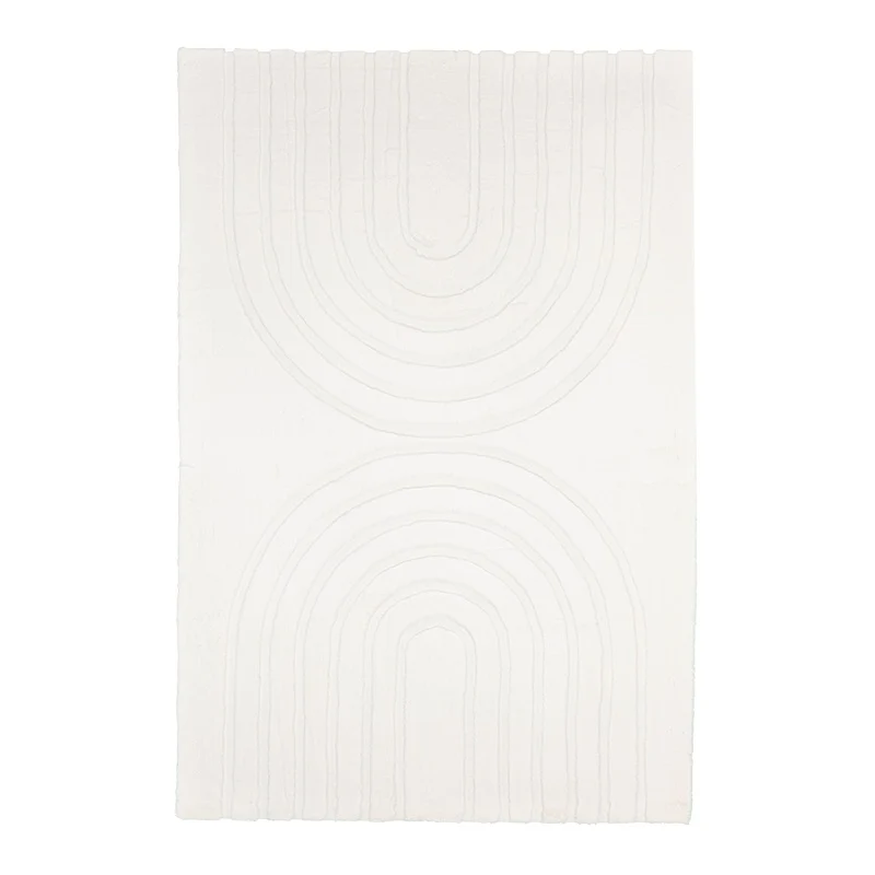 Hochflor Teppich - Carvy Arches Creme