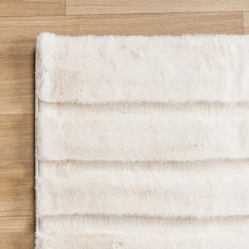 Hochflor Teppich - Carvy Arches Creme