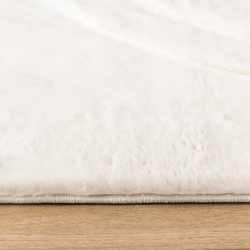 Hochflor Teppich - Carvy Arches Creme