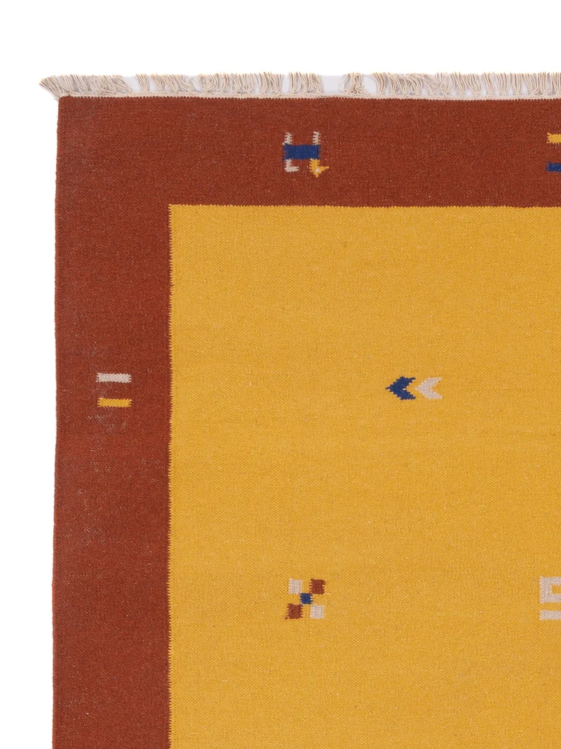 Kelim Teppich - Trendy - 170 x 240 cm - gold