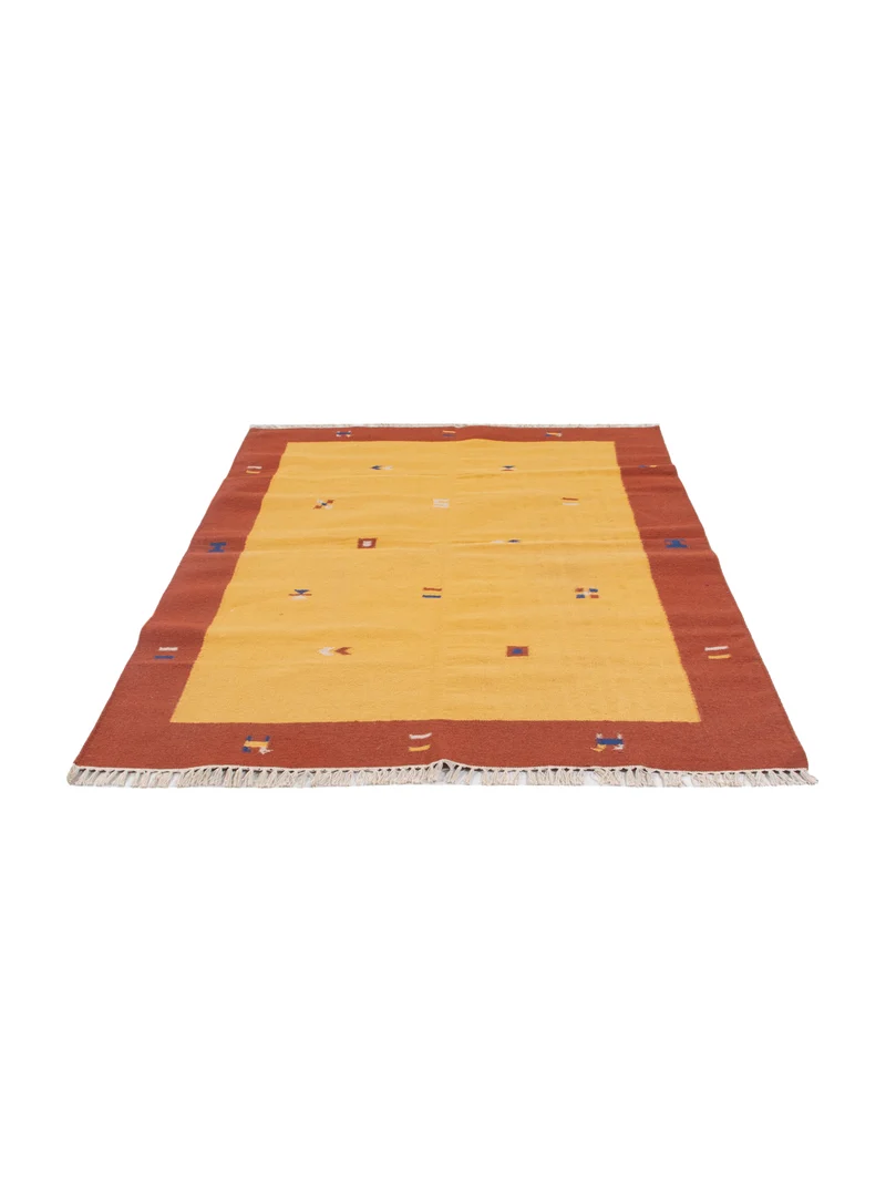 Kelim Teppich - Trendy - 170 x 240 cm - gold