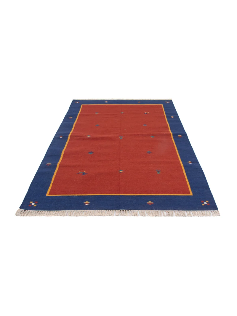 Kelim Modern Teppich 170x240cm - rost