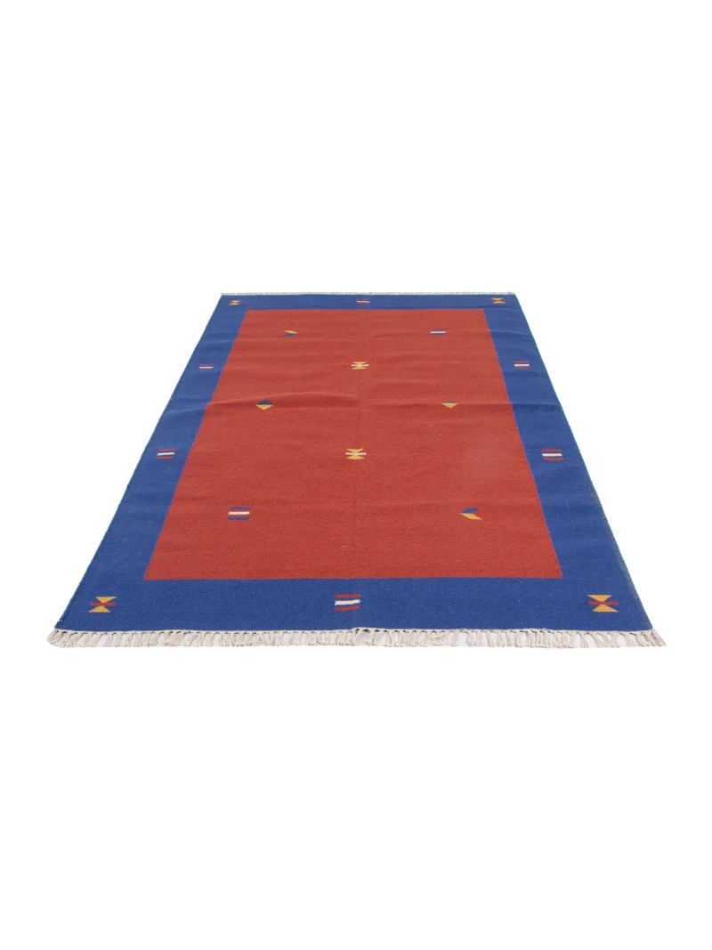 Kelim Modern Teppich 170x240cm - rost