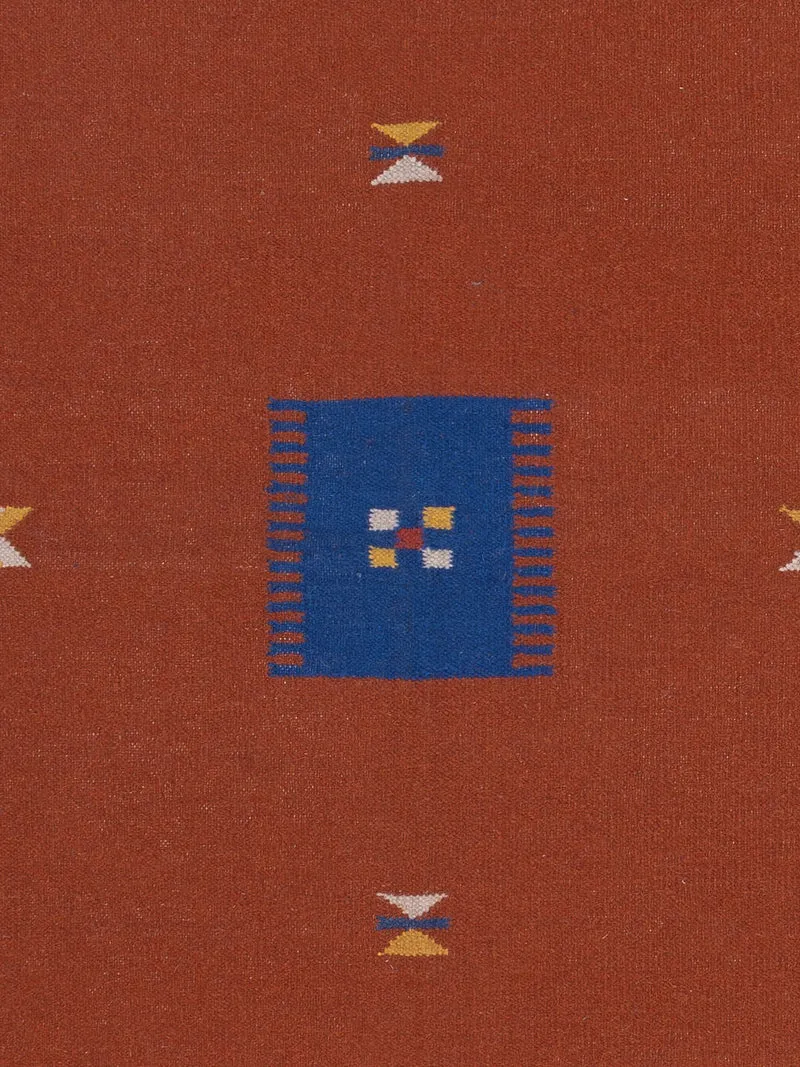 Kelim Modern Teppich 170x240cm - rost