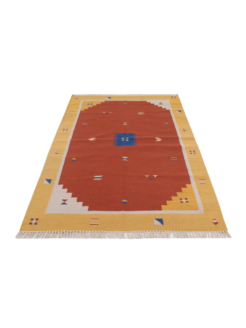 Kelim Modern Teppich 170x240cm - rost