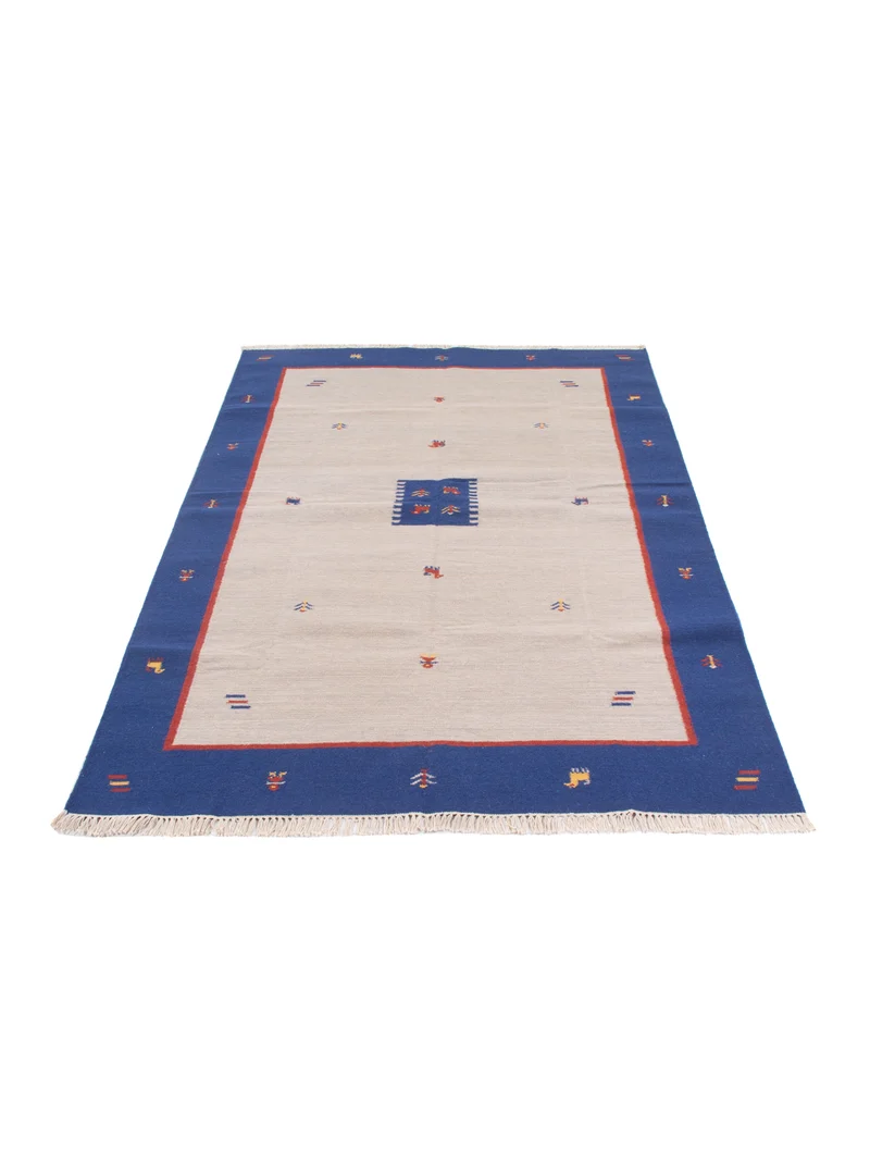 Kelim Modern Teppich 170x240cm - beige