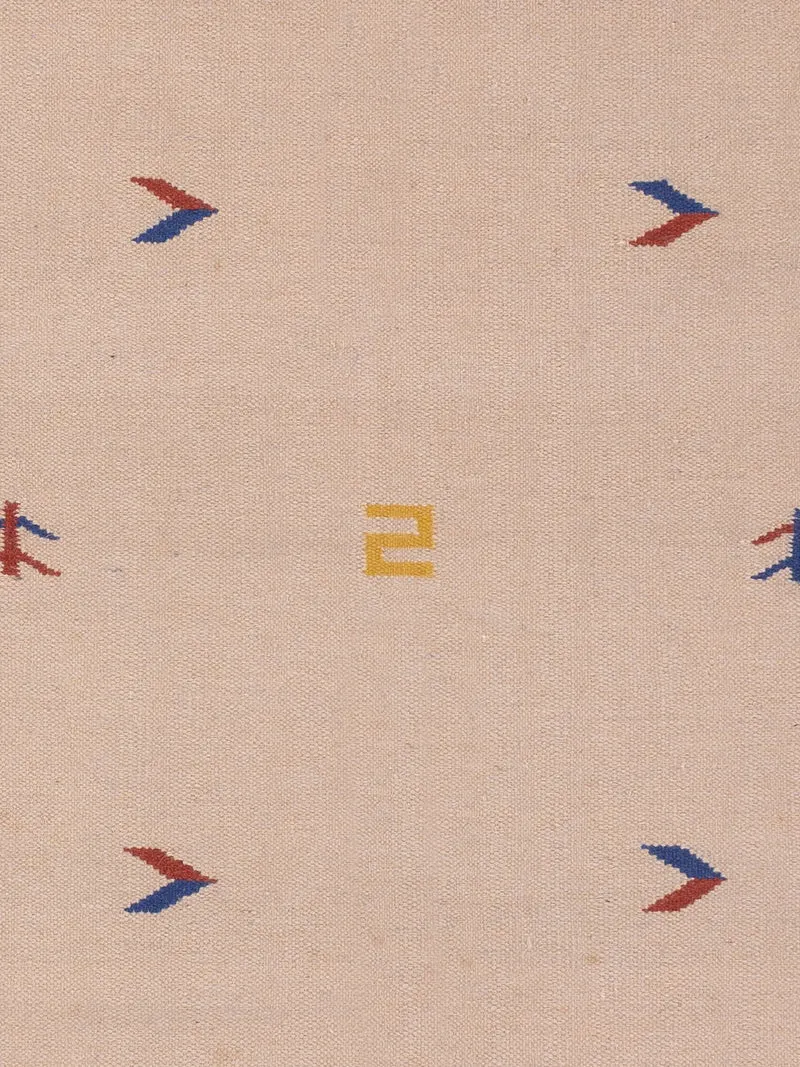 Kelim Modern Teppich 170x240cm - beige
