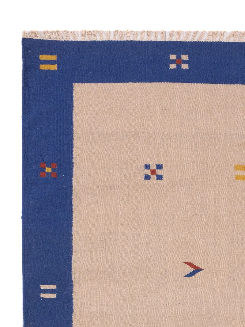 Kelim Modern Teppich 170x240cm - beige