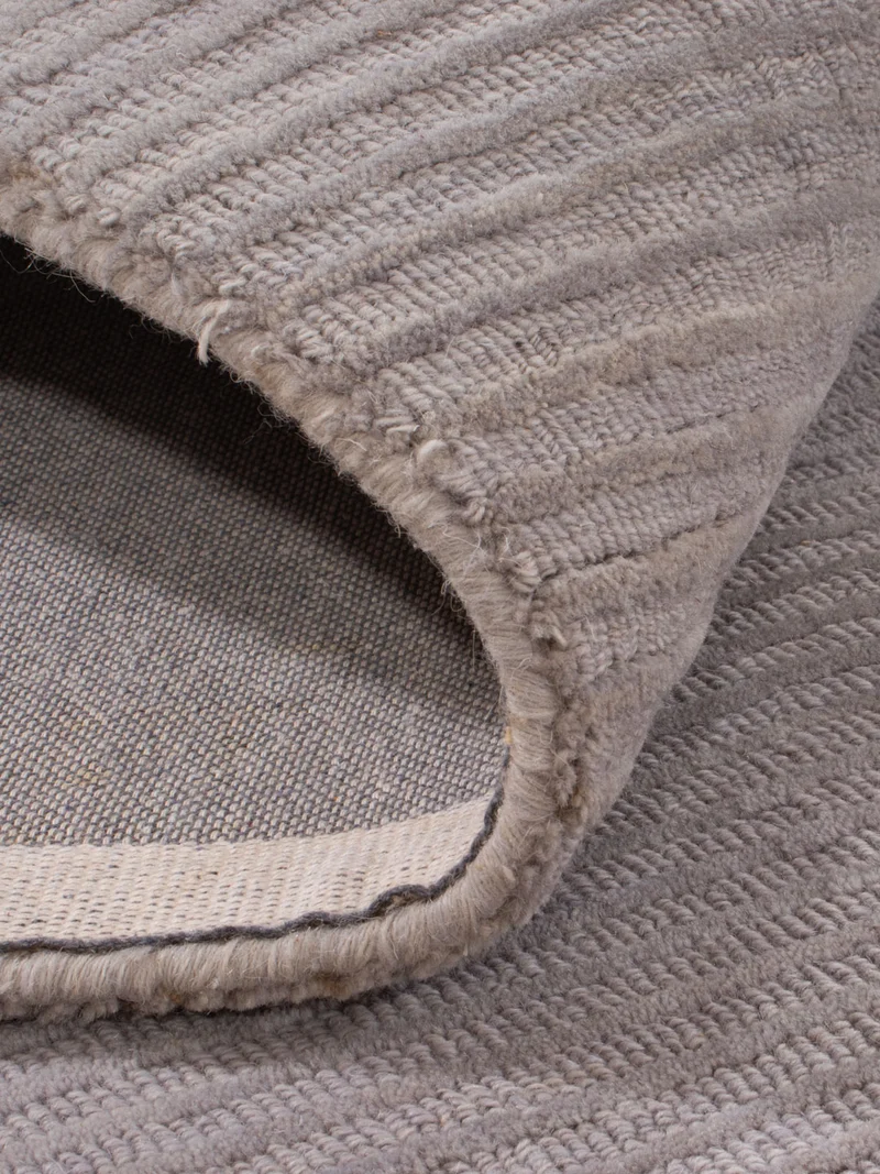 Wollteppich 240x306cm - taupe