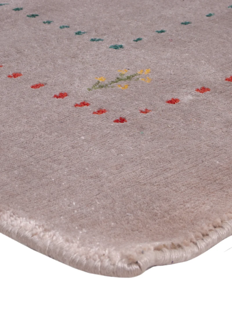 Loribaft Loom Teppich 170x240cm - Wollteppich - taupe