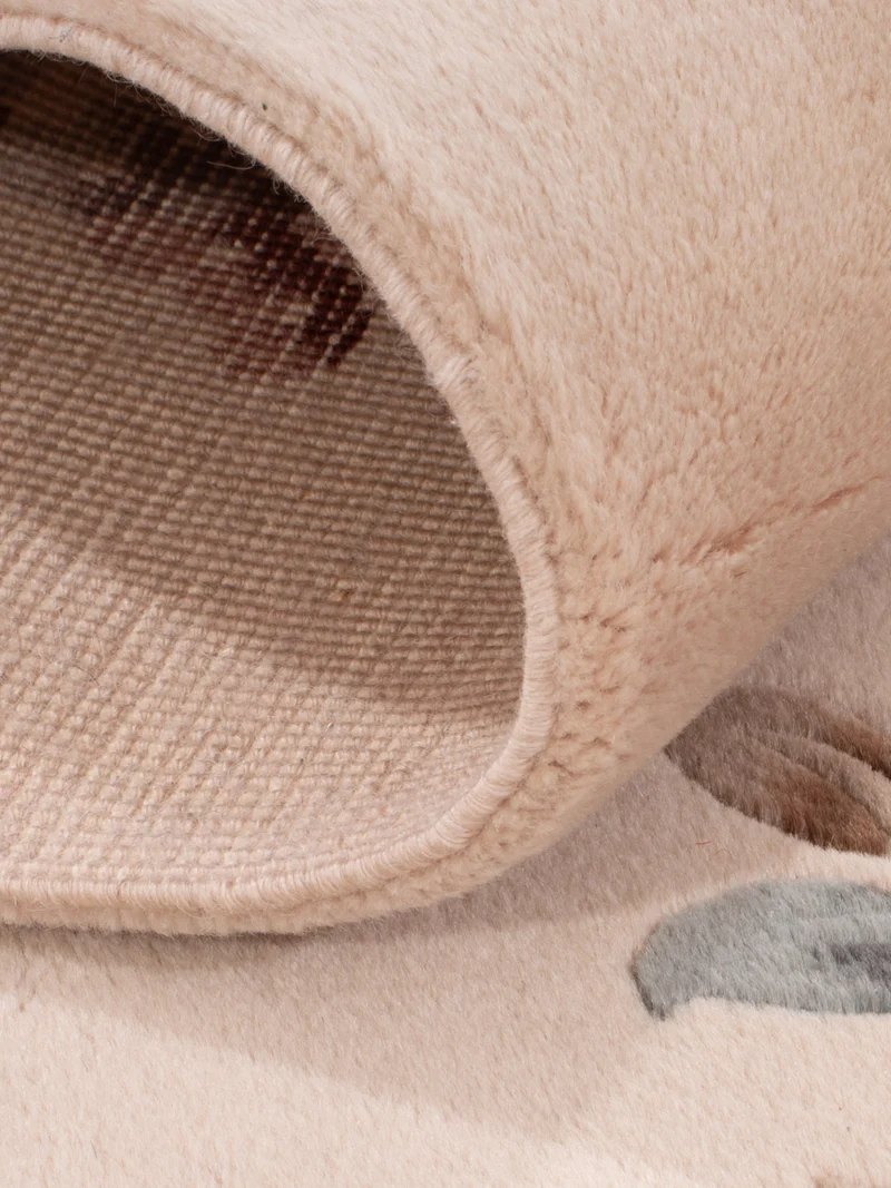 China Teppich 90x160cm - Orientteppich - hellbeige