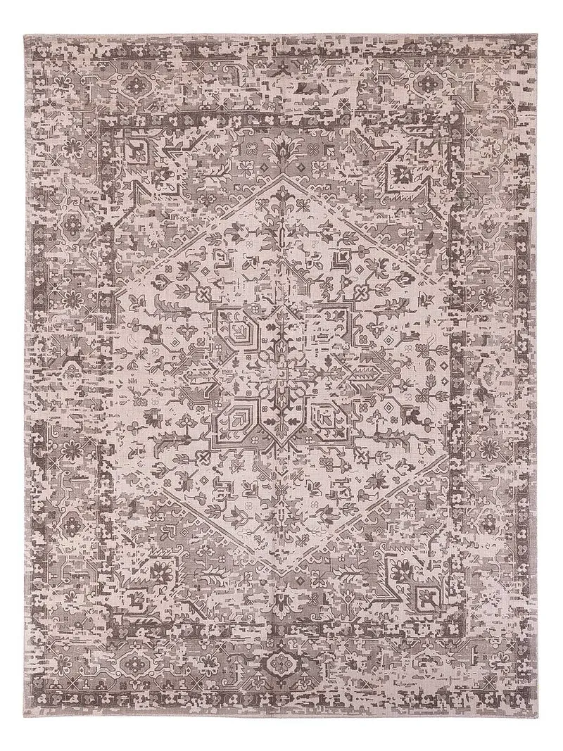 Viskose Teppich 230x300cm - grau