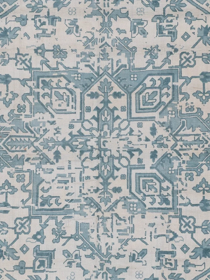 Viskose Teppich 230x300cm - türkis