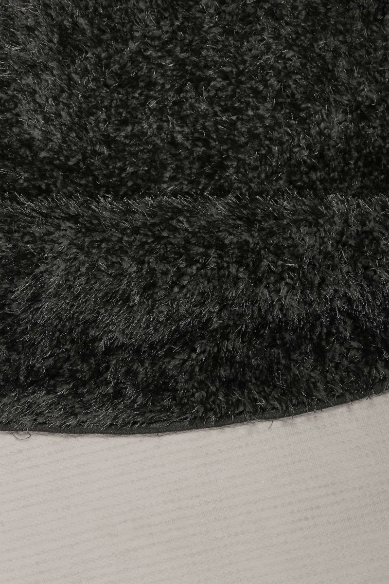 Esprit Teppich Rund Anthrazit Hochflor "#Swagger Shag"