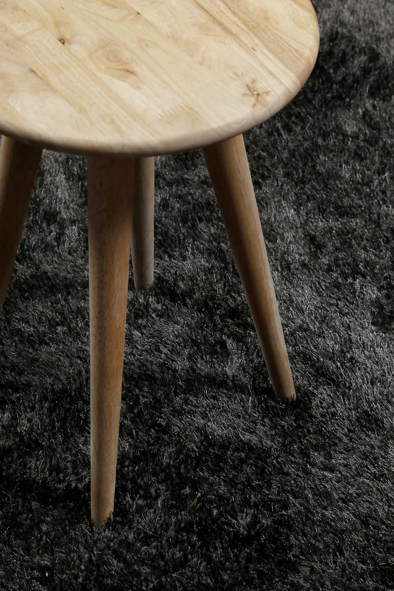 Esprit Teppich Rund Anthrazit Hochflor "#Swagger Shag"