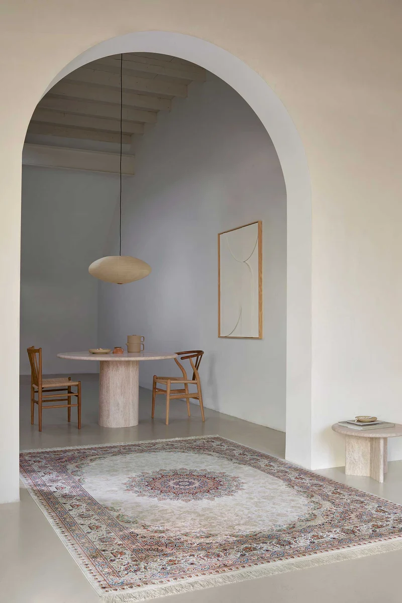 Orientteppich Beige "Täbriz" by WECONhome