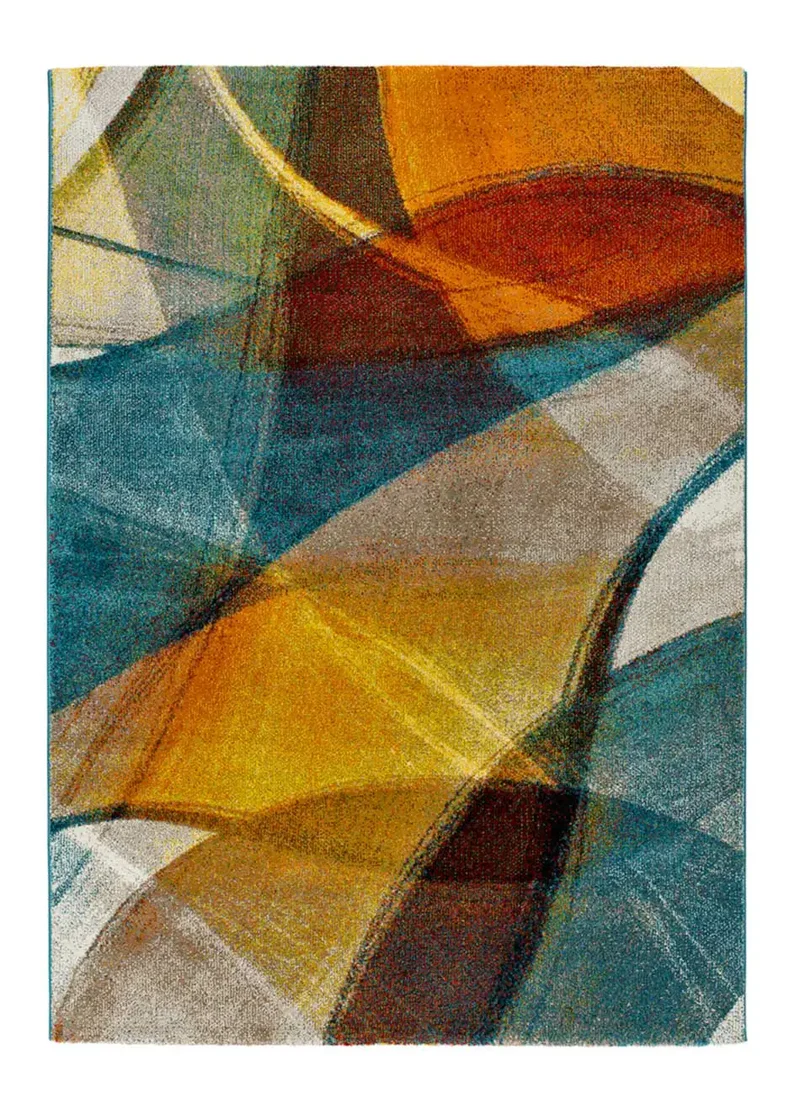 Alfombra geométrica Leire 40182 Multi