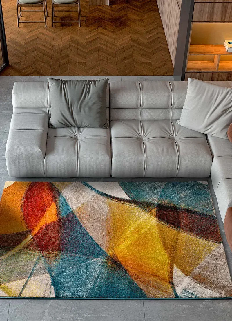 Alfombra geométrica Leire 40182 Multi