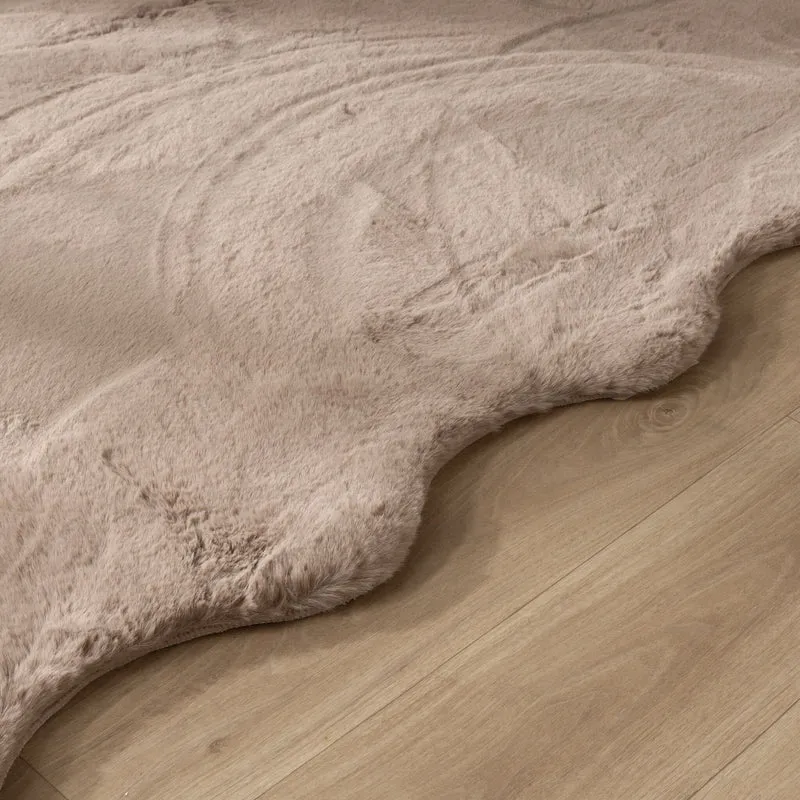 Hochflor Teppich - Comfy Supreme Wavy Taupe