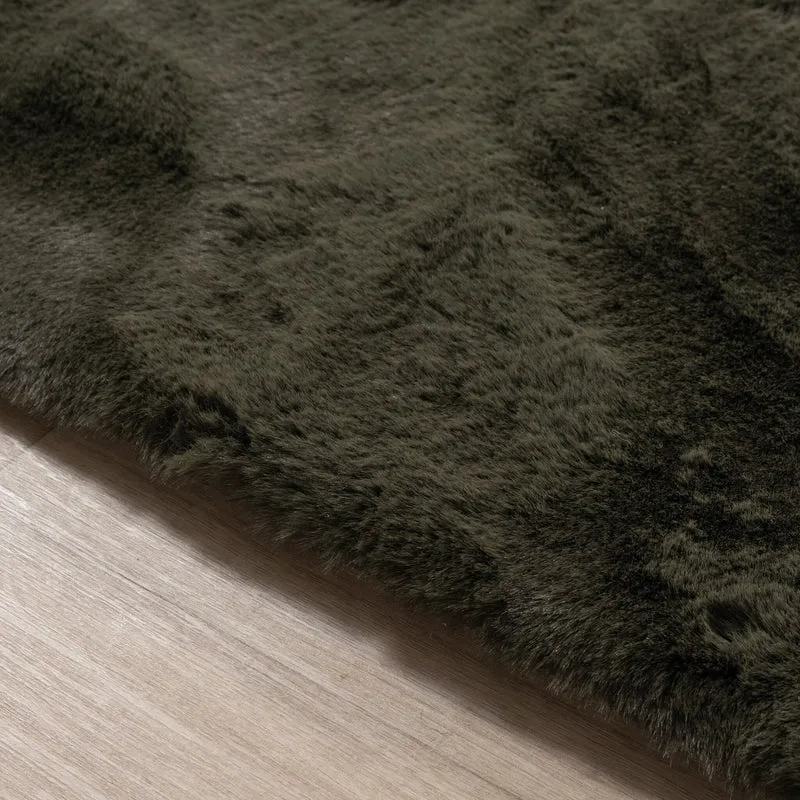 Hochflor Teppich - Comfy Supreme Grün