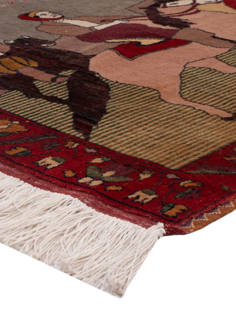 Afghan Teppich 94x154cm - Orientteppich - mehrfarbig