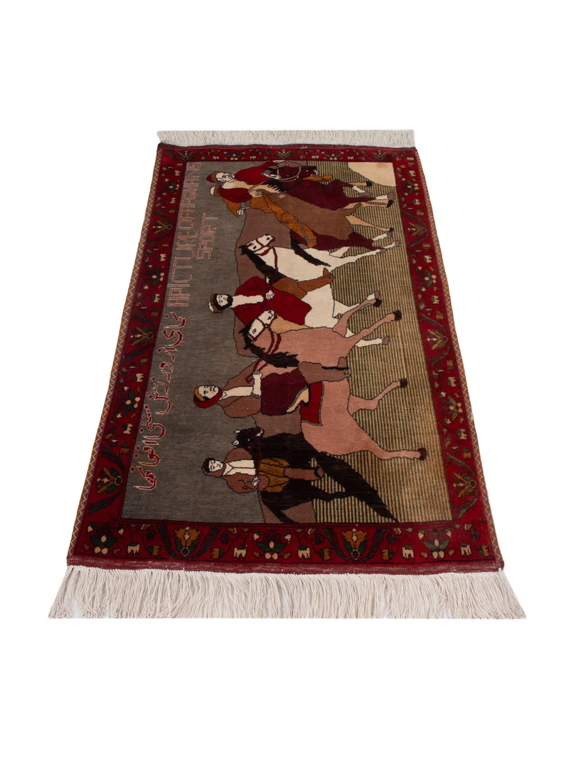 Afghan Teppich 94x154cm - Orientteppich - mehrfarbig