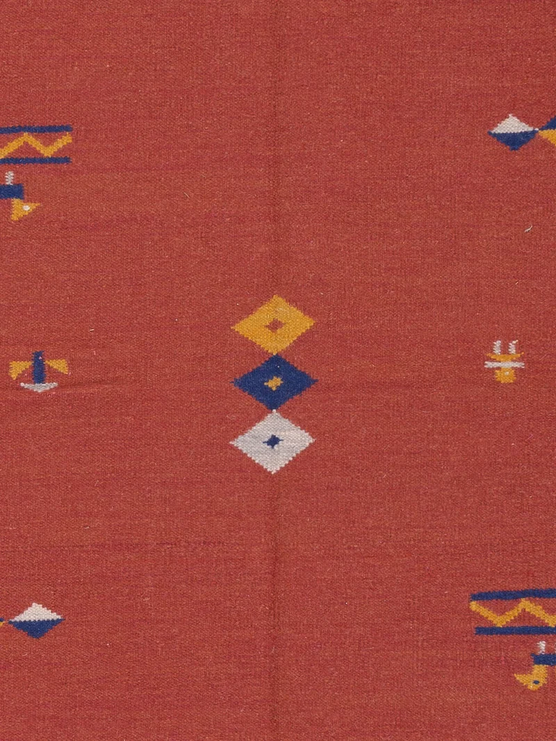 Kelim Modern Teppich 170x240cm - rost