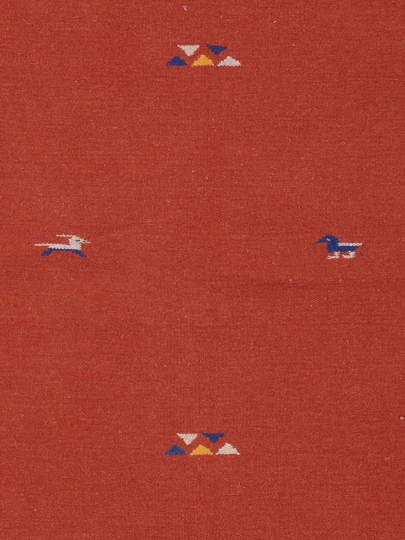 Kelim Modern Teppich 170x240cm - rost