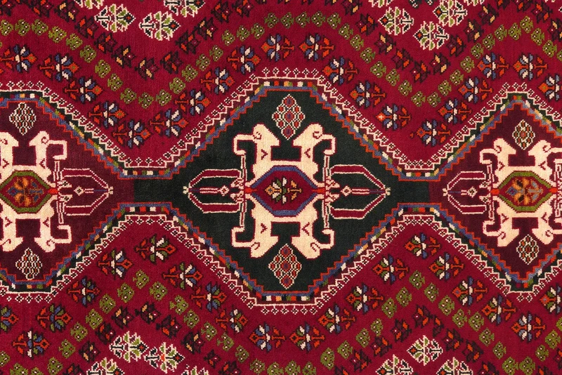 Gashgai · Handgeknüpft – Rot, 271x173 cm