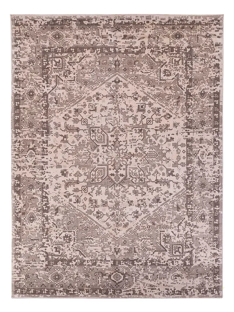 Viskose Teppich 230x300cm - grau