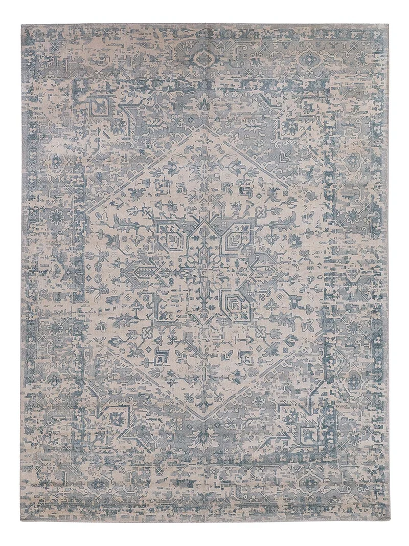 Viskose Teppich 230x300cm - türkis