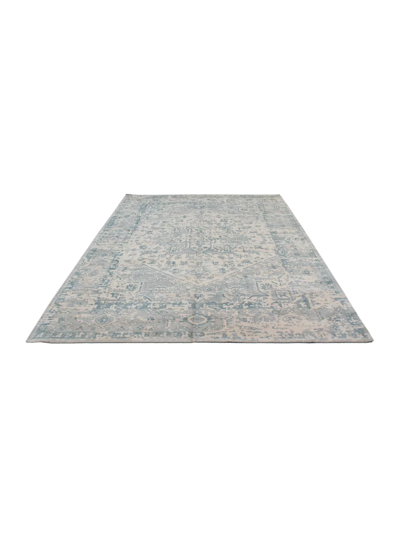 Viskose Teppich 230x300cm - türkis