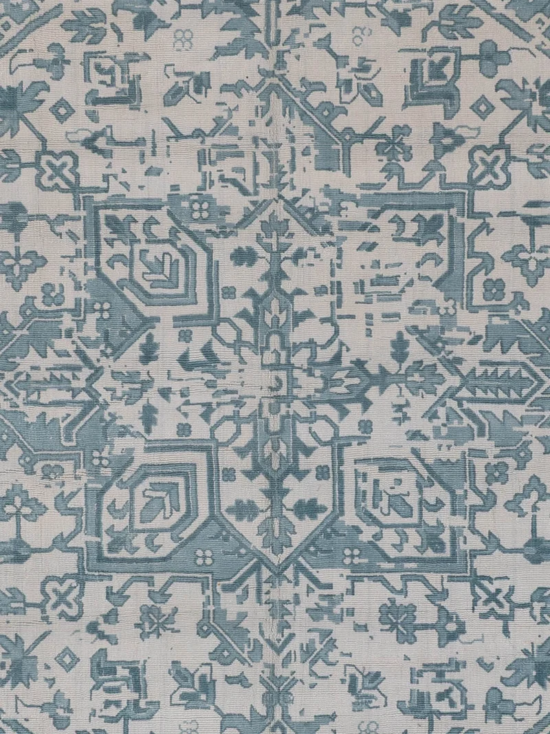 Viskose Teppich 230x300cm - türkis