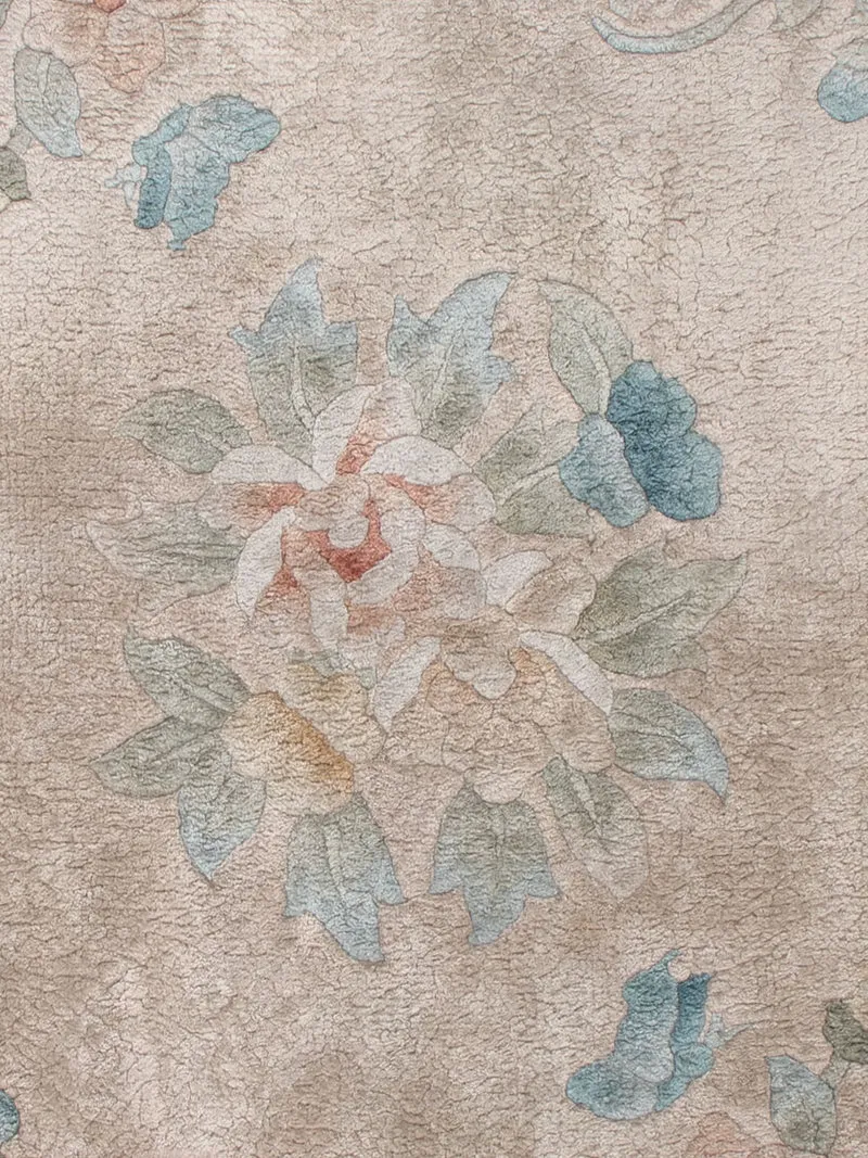 China Seide Teppich 60x90cm - Orientteppich - beige