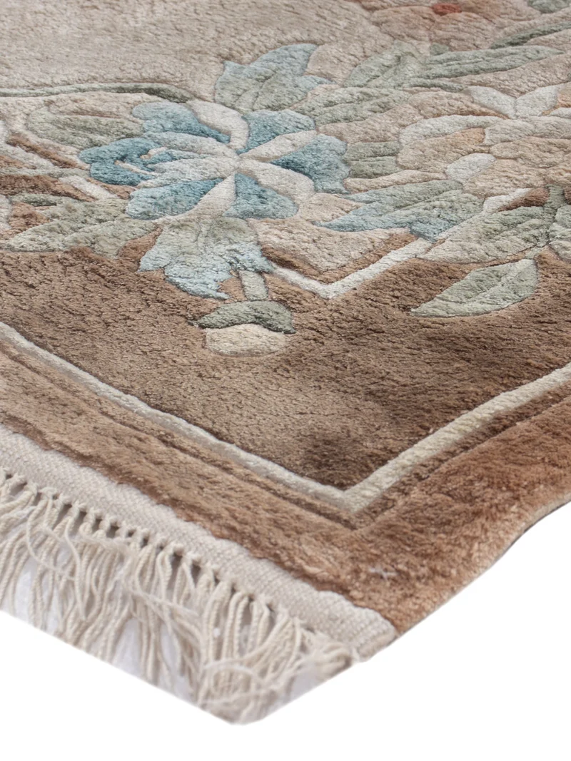 China Seide Teppich 60x90cm - Orientteppich - beige