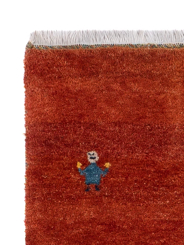 Läufer Gabbeh - Indus - 80 x 300 cm - rost