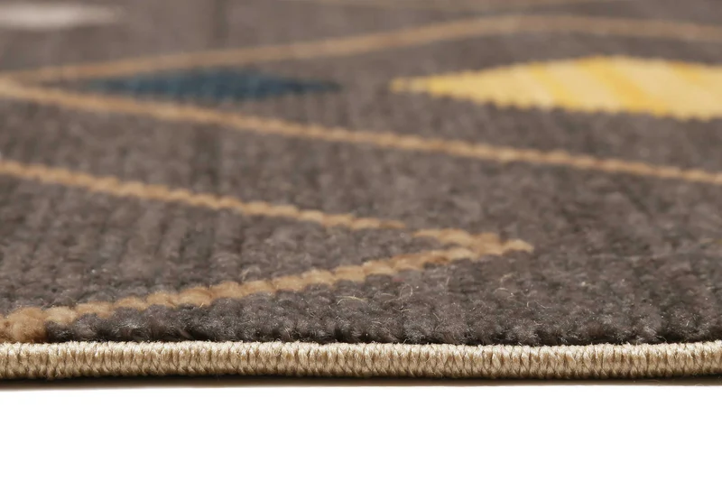 Teppich Dunkelgrau Bunt Kurzflor B-Ware "Mont Royal" WECONhome