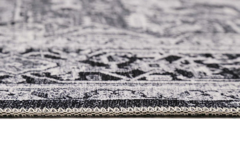 Vintage Teppich Grau Kurzflor "Seelace" WECONhome