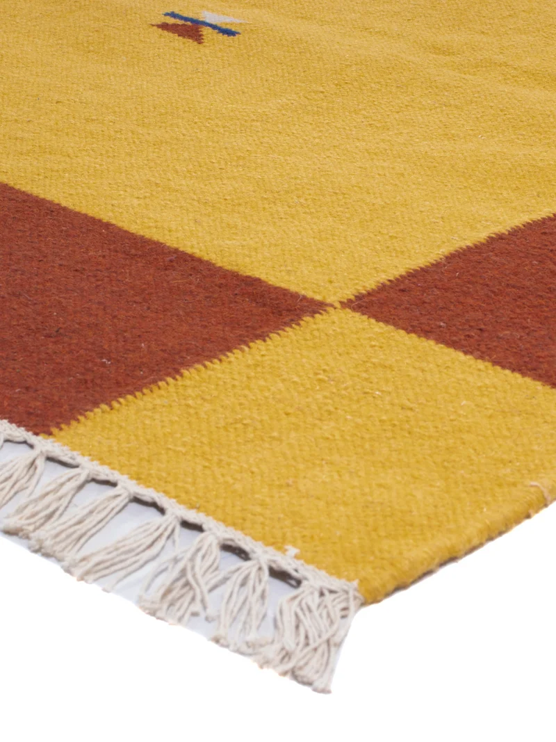 Kelim Modern Teppich 170x240cm - gold